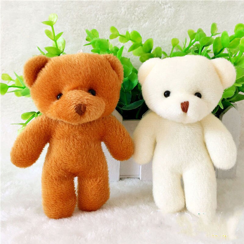 1 PCS Bear Doll Plush Toy Bear Bag Pendant Doll