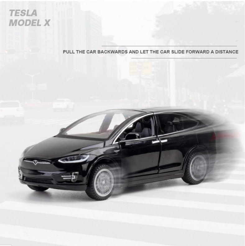 1:32 Tesla Model X Alloy car model