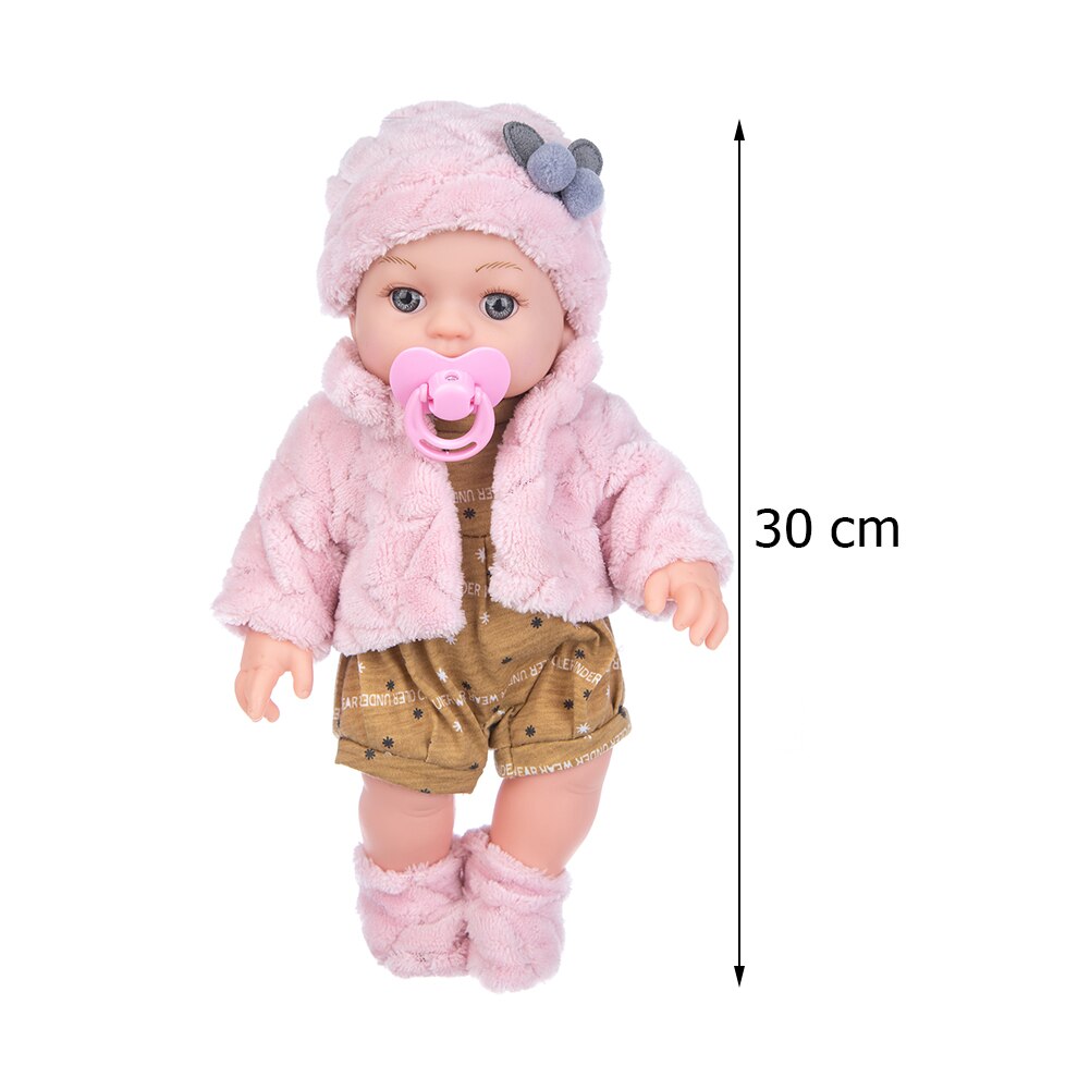 12inch Unfinished Fashion Dress Up Lifelike Doll