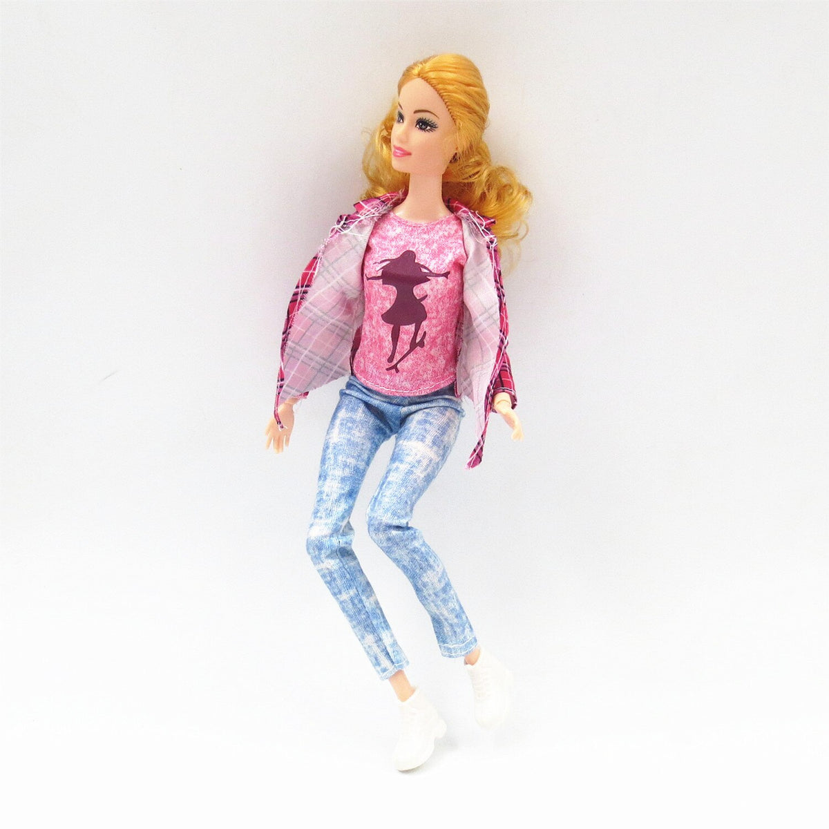 30cm height fashion Doll with sports wear suit