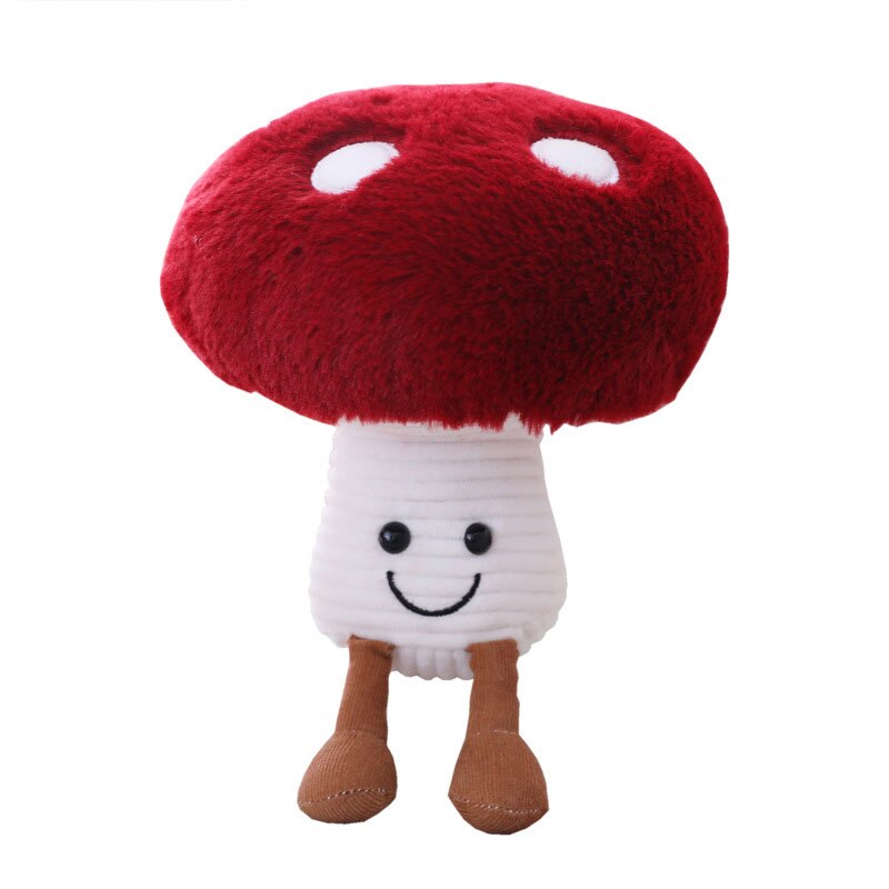 Cute mushroom pillow stuffed animal