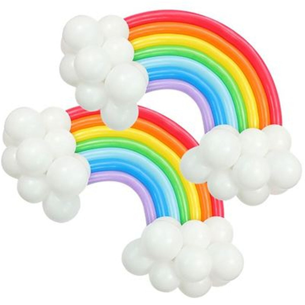 Rainbow Band balloon set