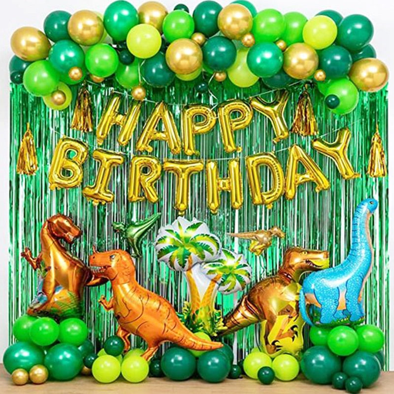 Dinosaur birthday party decorations