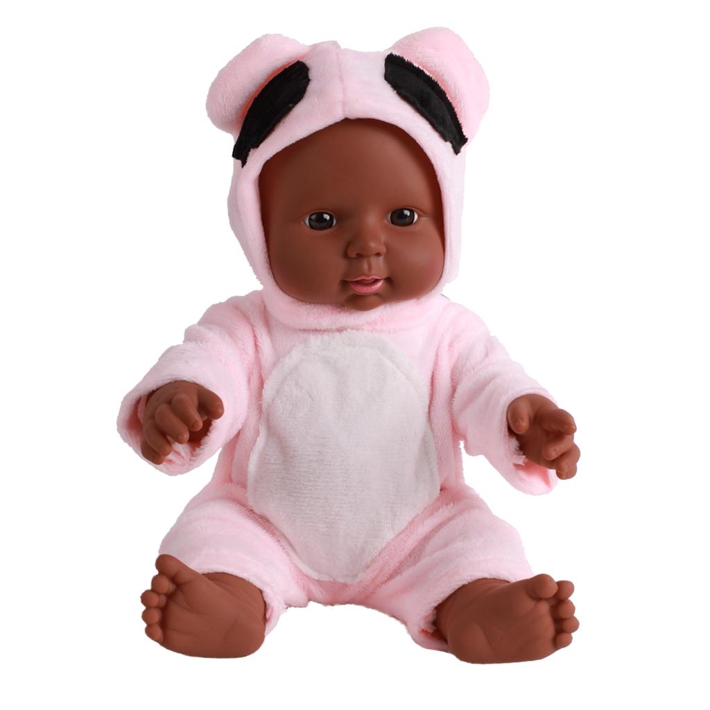 Toddler Newborn Baby Boy Doll Black African