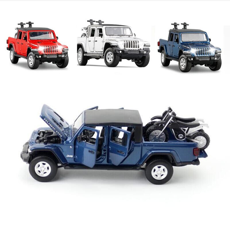 1:32 Jeep Gladiator alloy model sound car toy