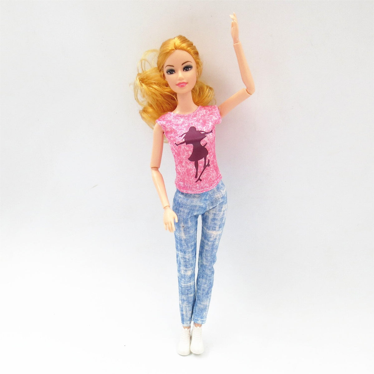 30cm height fashion Doll with sports wear suit