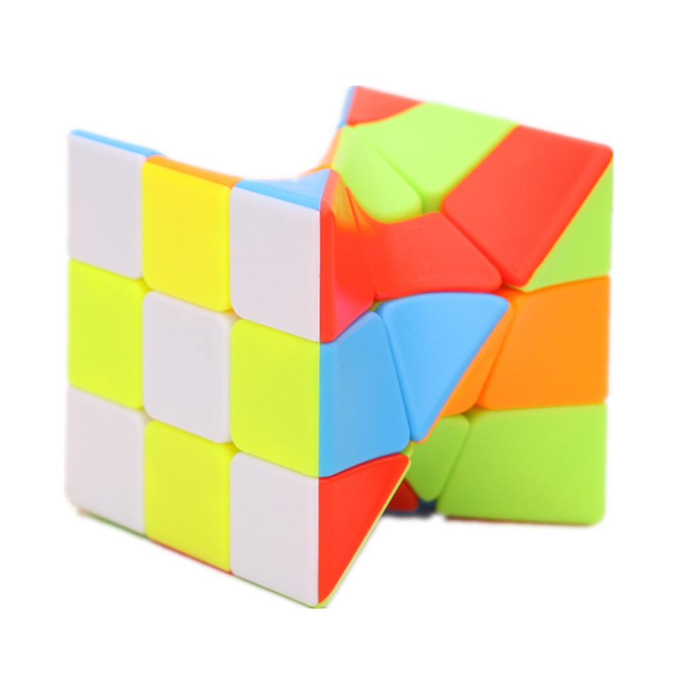 Magic Speed Cube Colorful Twisted Puzzle Cubes