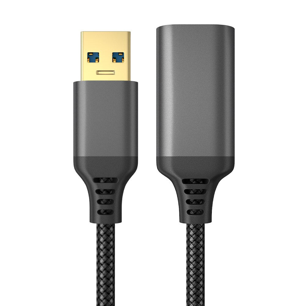 UTHAI Nylon Braided USB 3.0 Male-To-Female