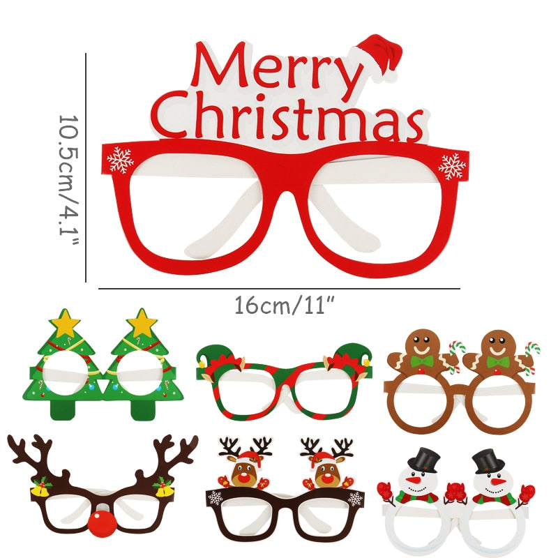 9 cute Christmas glasses