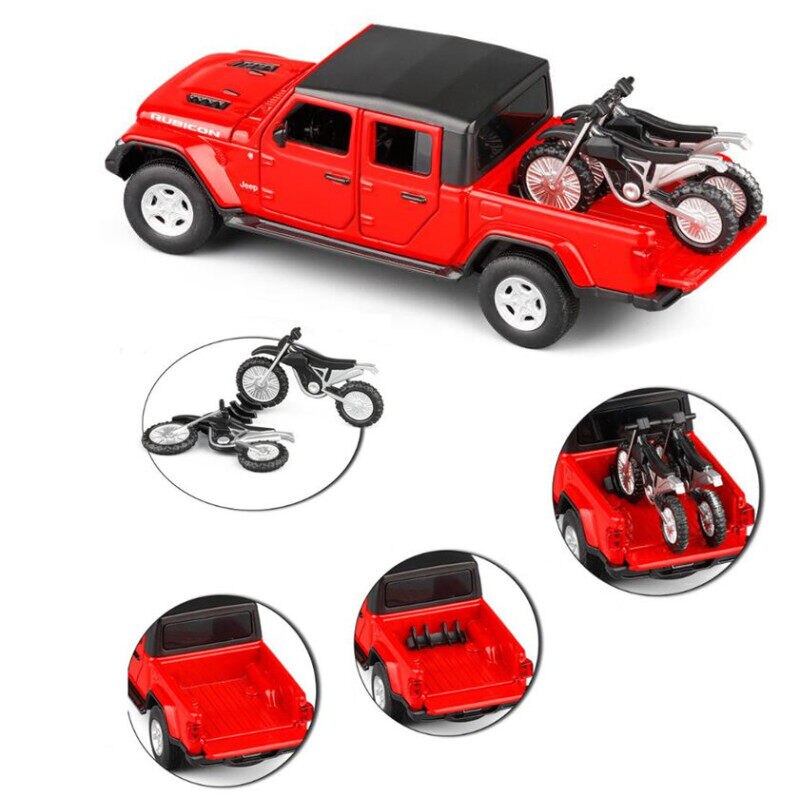 1:32 Jeep Gladiator alloy model sound car toy