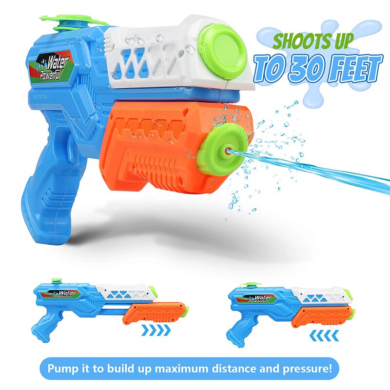 Blaster Water Gun Toy Kids Beach Squirt Toy