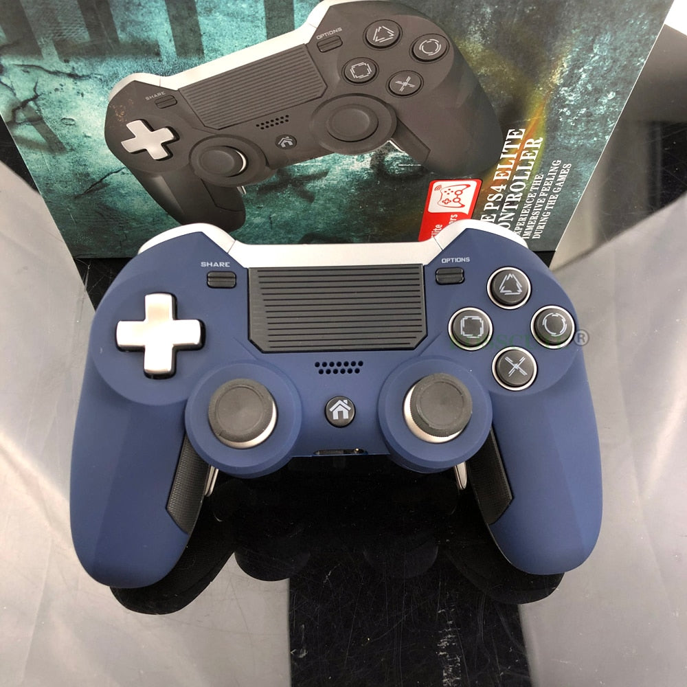 Blue Wireless Controller For PS4 Gamepad Dual Vibration