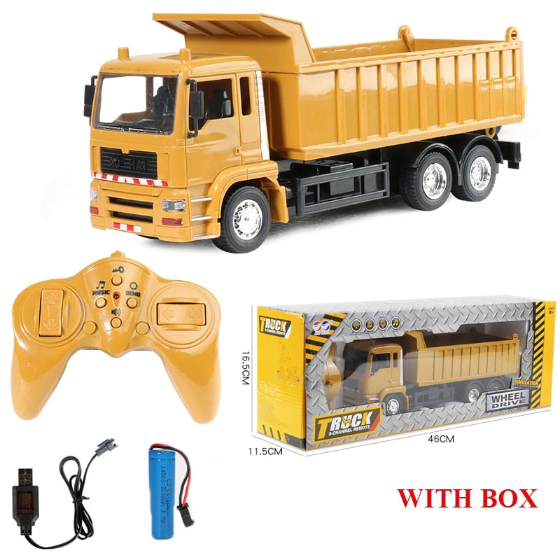 Dump truck model beach toy