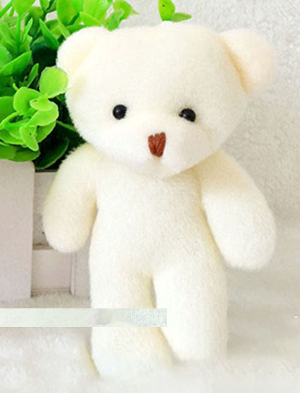 1 PCS Bear Doll Plush Toy Bear Bag Pendant Doll