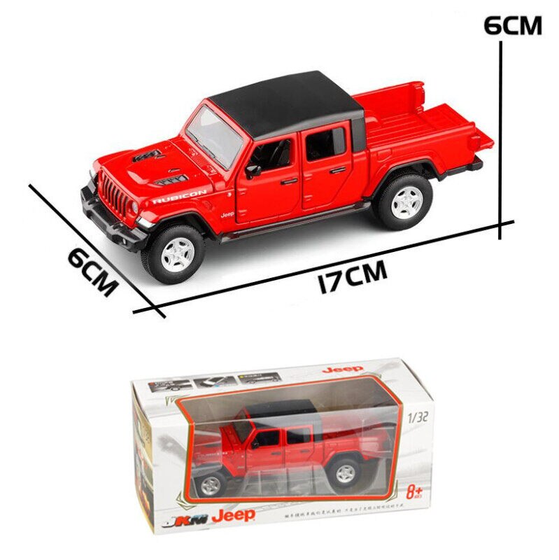 1:32 Jeep Gladiator alloy model sound car toy