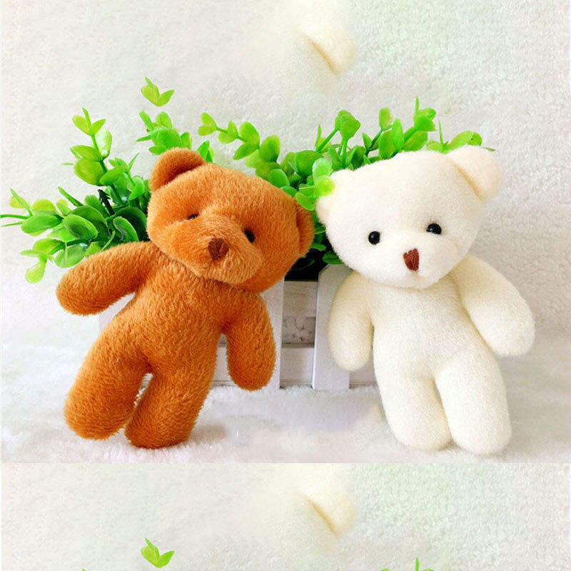 1 PCS Bear Doll Plush Toy Bear Bag Pendant Doll