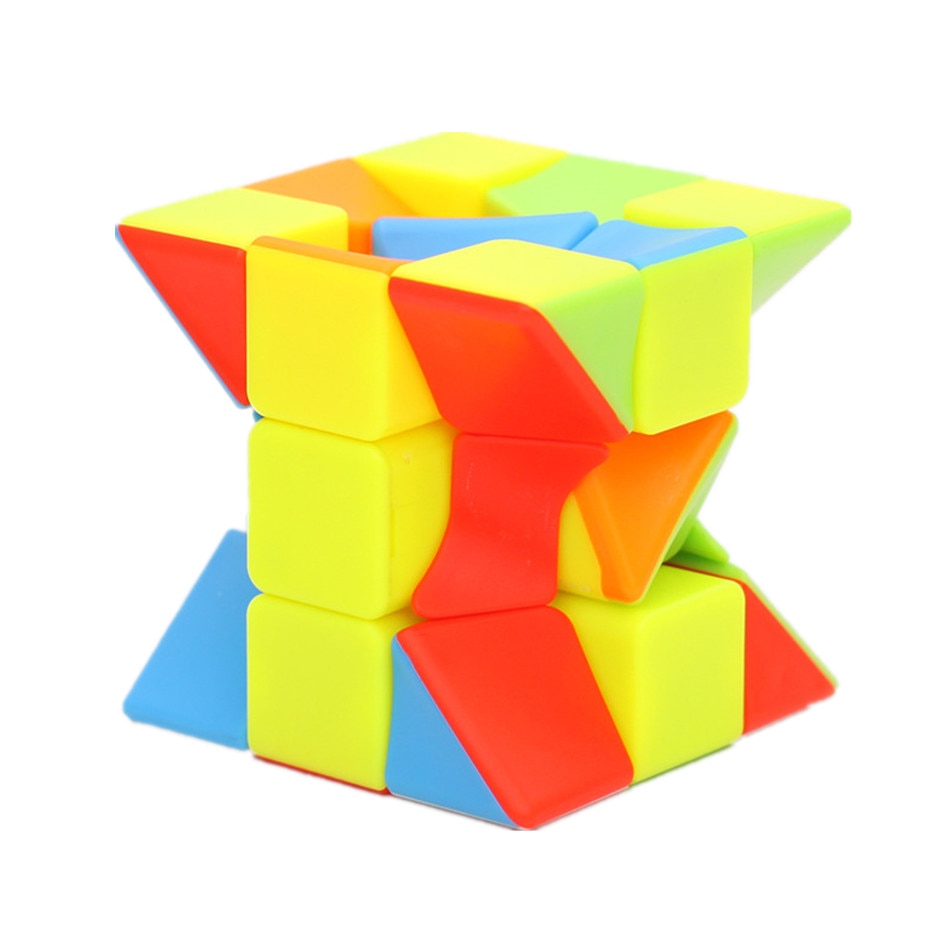 Magic Speed Cube Colorful Twisted Puzzle Cubes