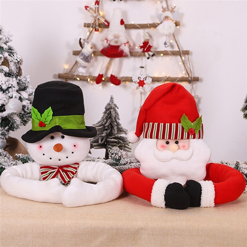 Hugging tree doll Santa Claus Snowman Christmas tree