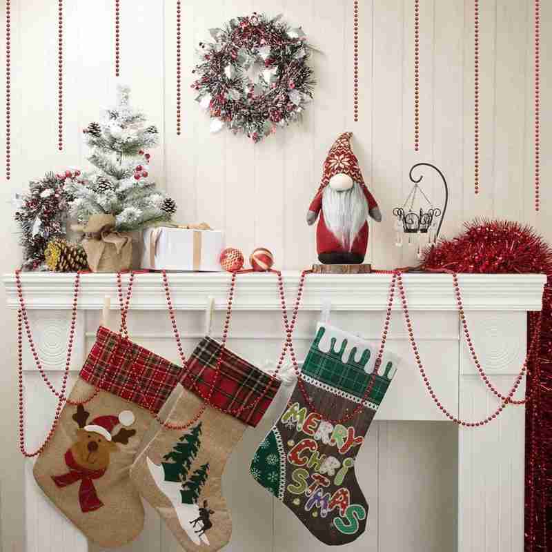 5 meter beaded Christmas decoration chain