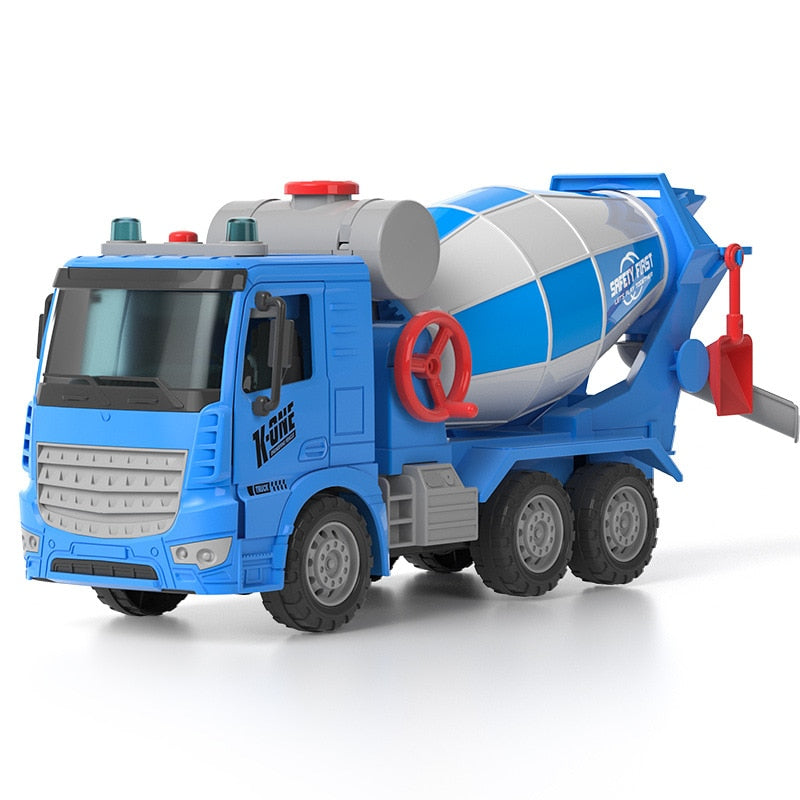 Construction truck concrete toy truck