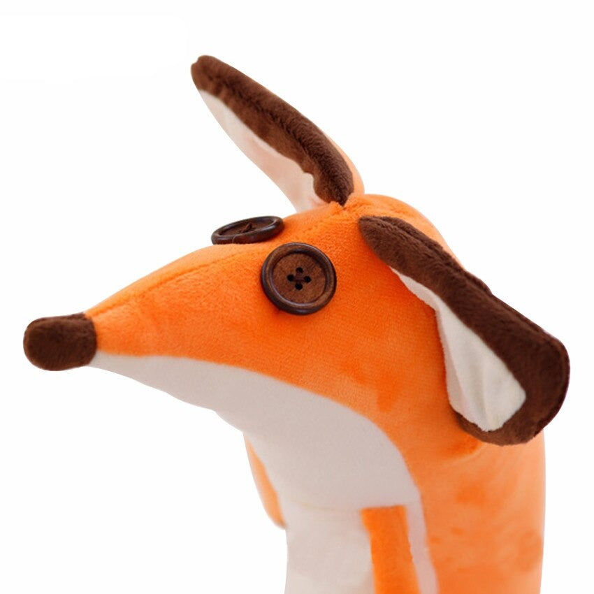 Cartoon little prince and fox stuffed doll