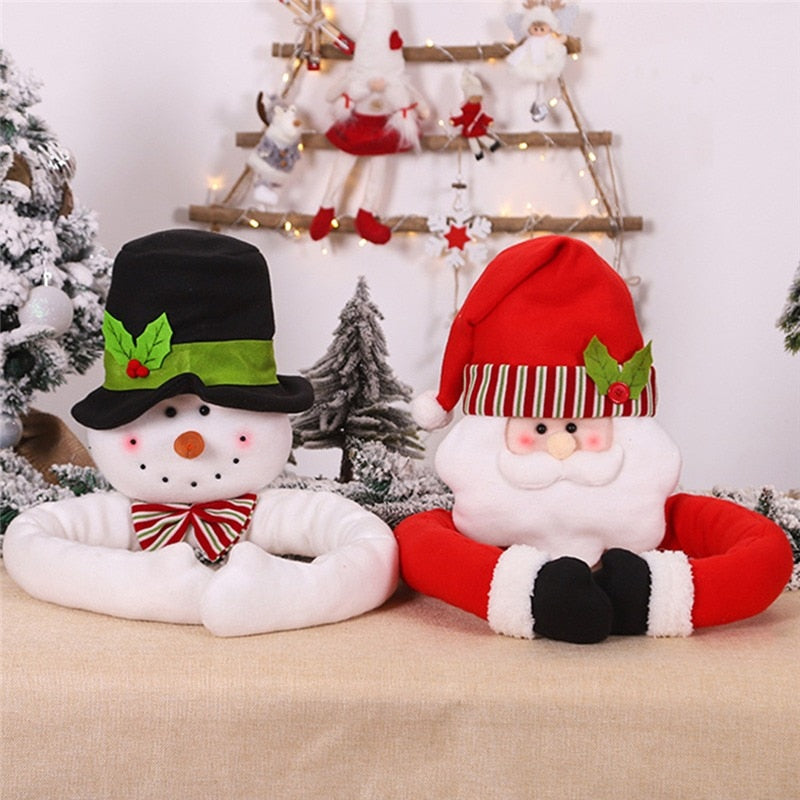 Hugging tree doll Santa Claus Snowman Christmas tree