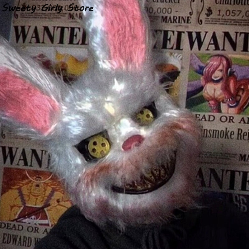 Rabbit Cosplay Mask Halloween