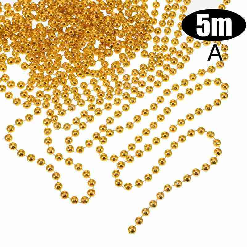 5 meter beaded Christmas decoration chain