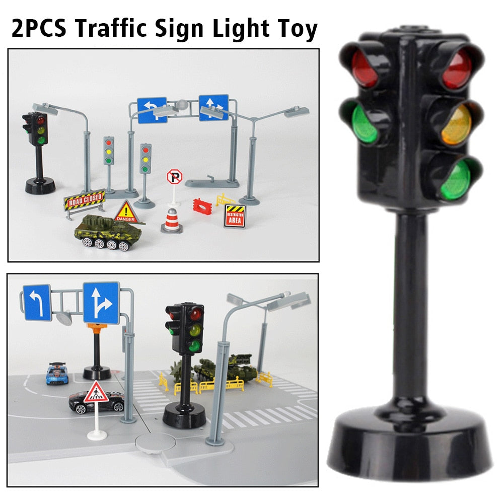 2pcs Traffic Sign Light Toy