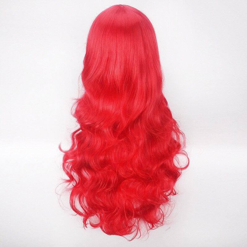 Long Curly Synthetic the Little Mermaid wig for kids