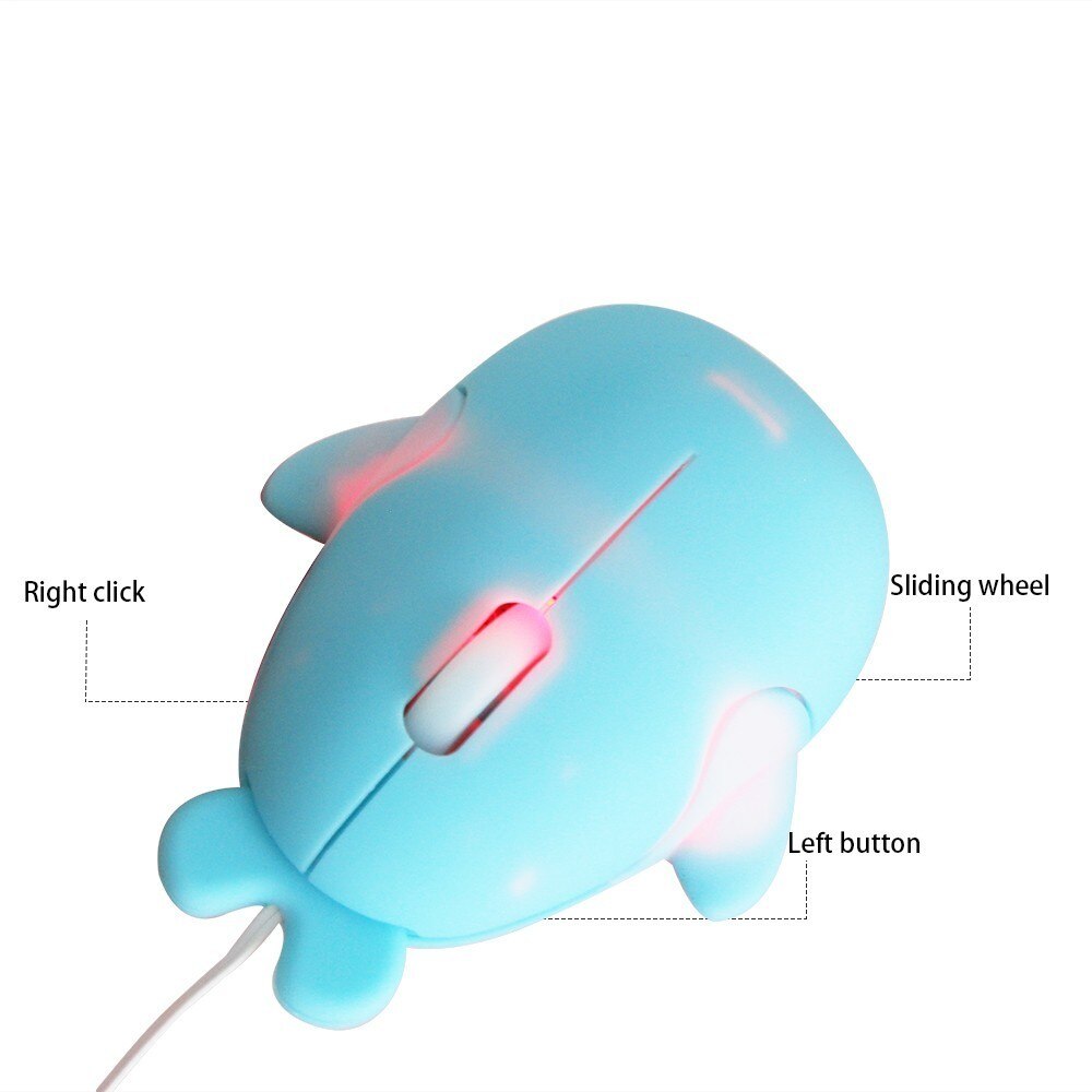 Computer silent optical mouse retractable