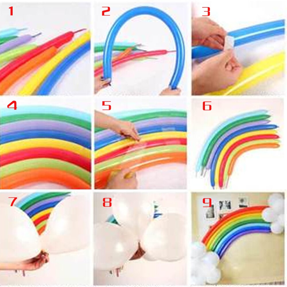 Rainbow Band balloon set