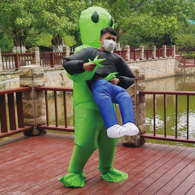 Kids  ET Alien Inflatable Costume Anime Suits Dress