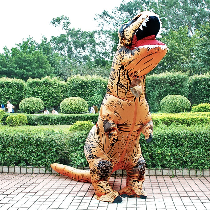 Hot T-Rex Dinosaur Inflatable Costume Purim