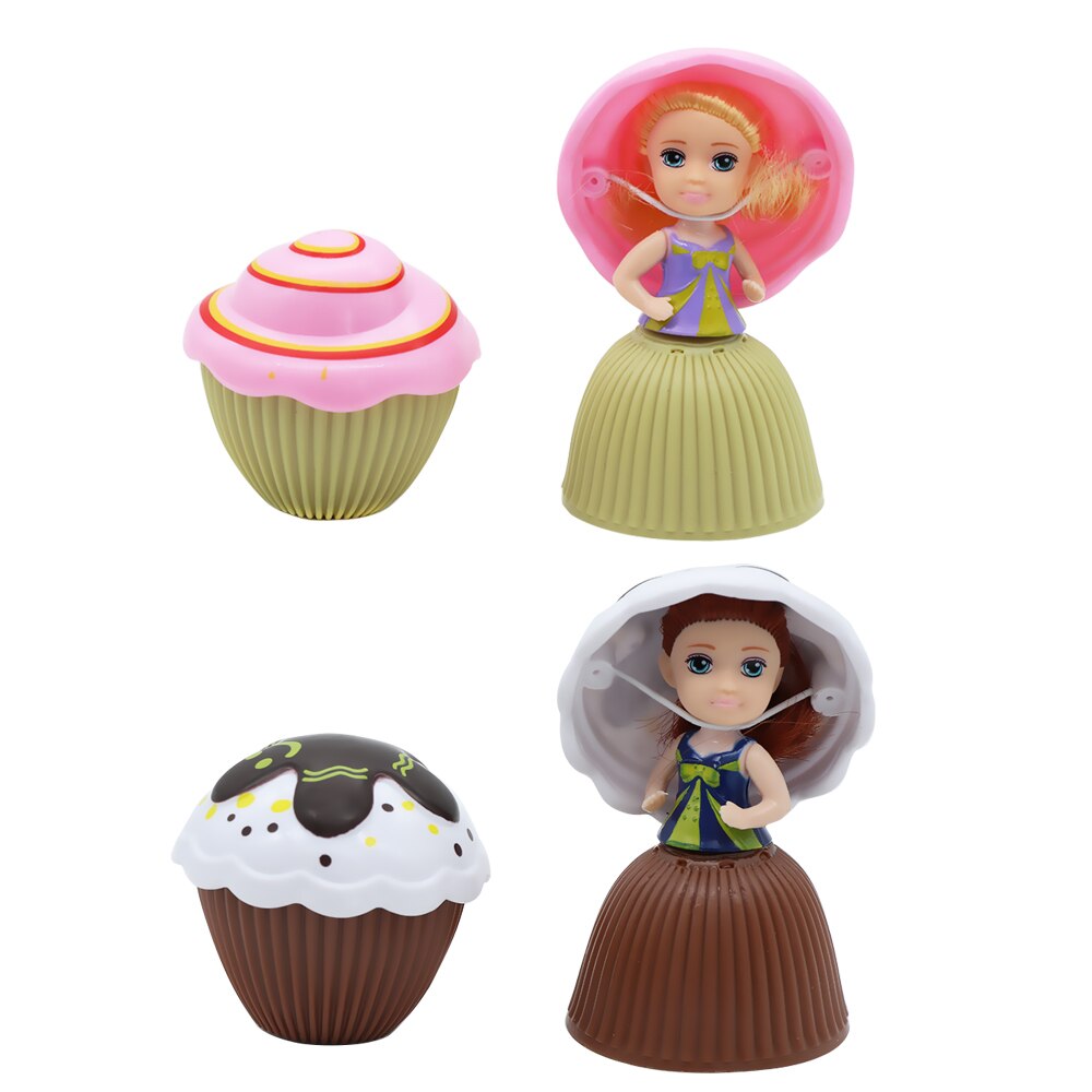 Random Cartoon Lovely Cupcake Princess Doll