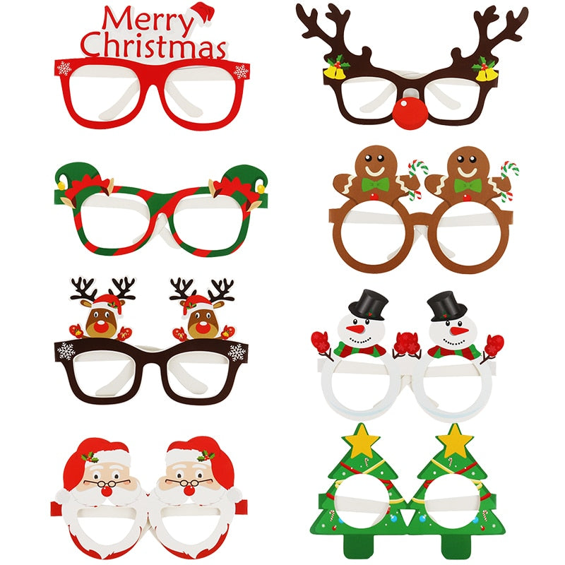 9 cute Christmas glasses