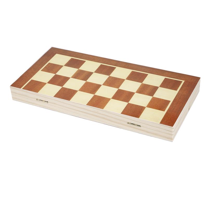 Exquisite wooden folding chess set