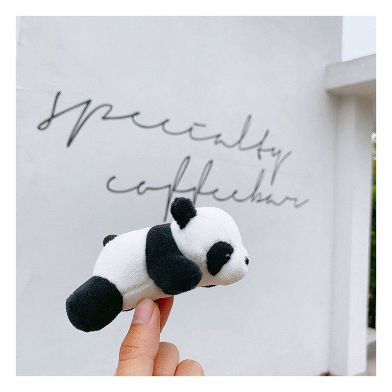 Panda plush plush toy small pendant brooch