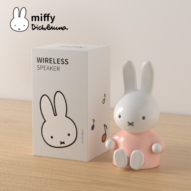 Miffy Bluetooth Figurine Speaker TF Card Design