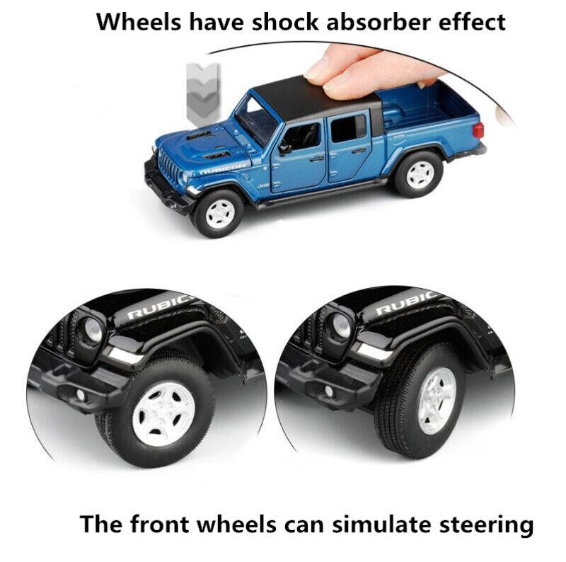 1:32 Jeep Gladiator alloy model sound car toy