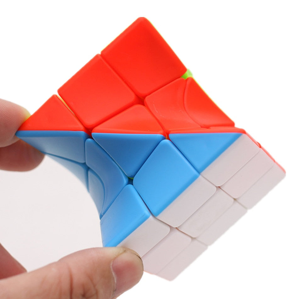 Magic Speed Cube Colorful Twisted Puzzle Cubes