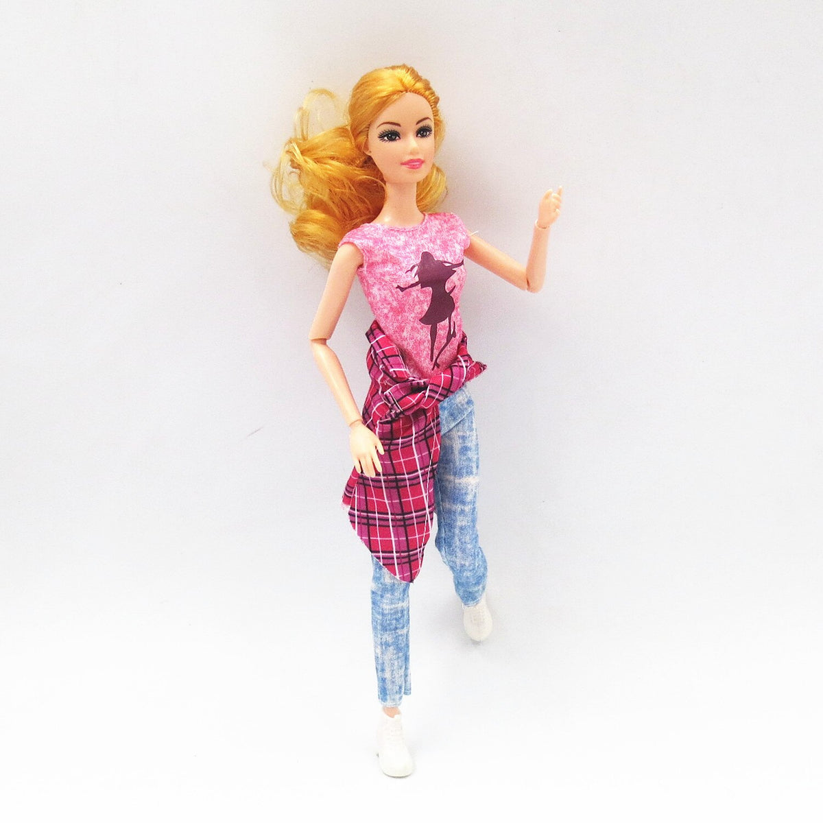 30cm height fashion Doll with sports wear suit