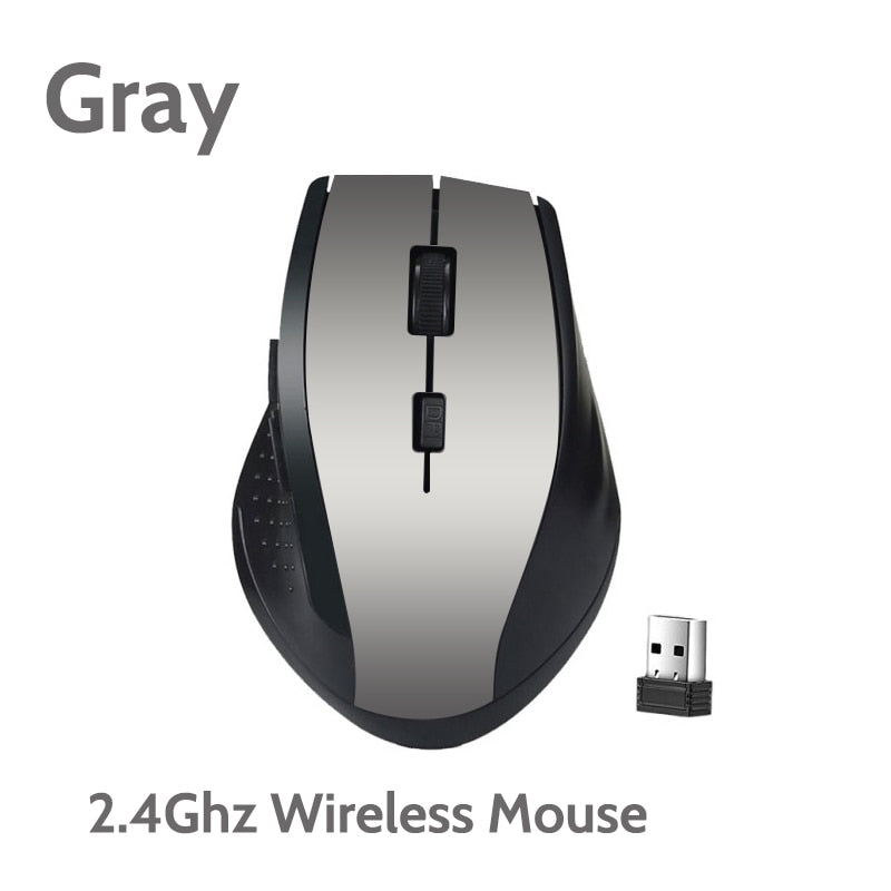 2.4Ghz Wireless Mouse Gamer for Computer PC