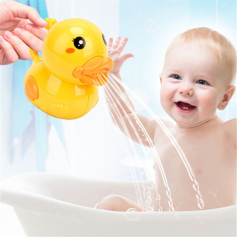 Cute Duck Watering Can Bath Toy