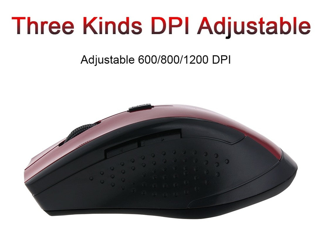 2.4Ghz Wireless Mouse Gamer for Computer PC