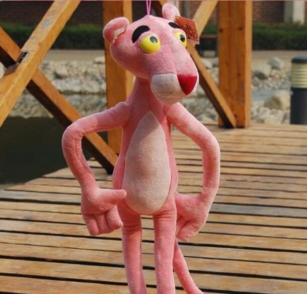 Baby Toys Plaything Cute Naughty Pink Panther