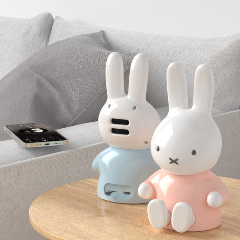 Miffy Bluetooth Figurine Speaker TF Card Design