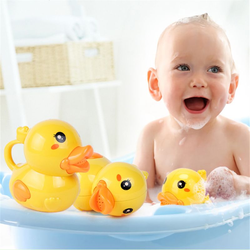 Cute Duck Watering Can Bath Toy