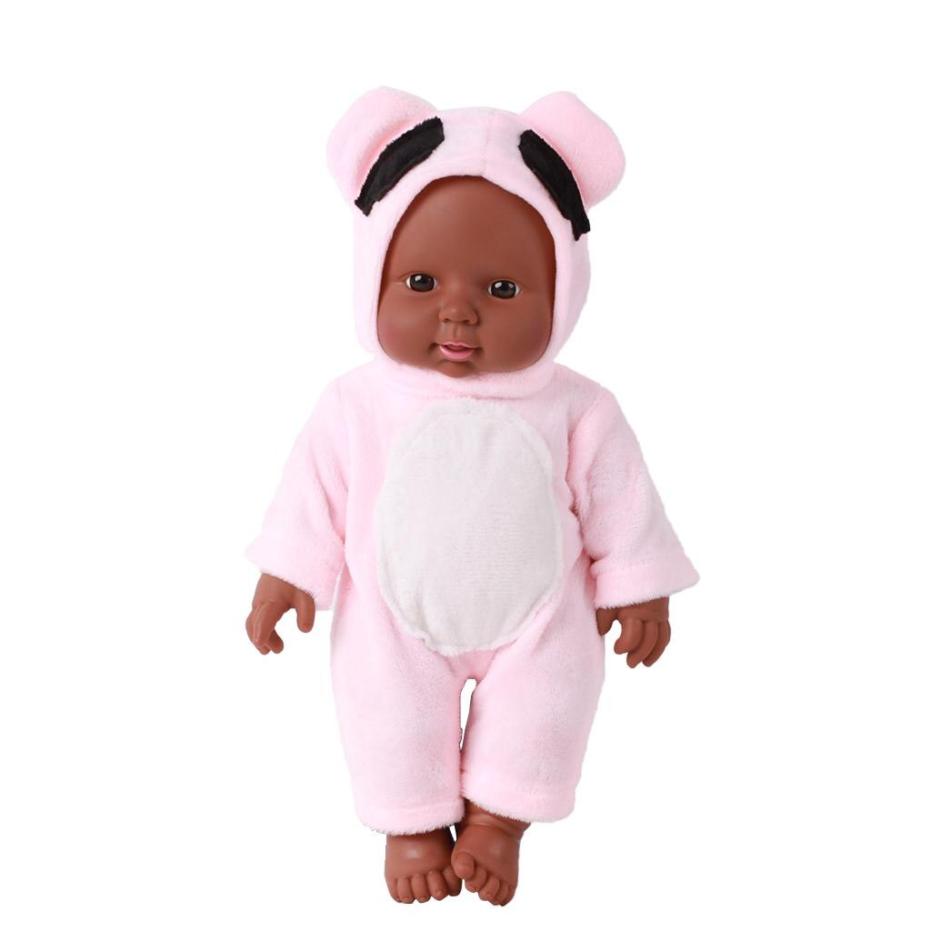 Toddler Newborn Baby Boy Doll Black African