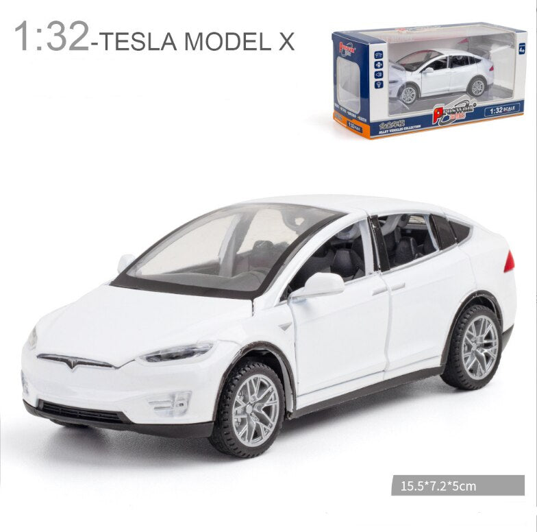 1:32 Tesla Model X Alloy car model